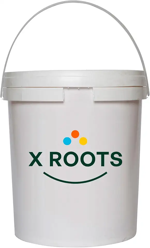 X Roots Bicarbonato de Sódio Puro 4kg Balde Abre e Fecha: Ingrediente Multiuso para Culinária, Limpeza e Cuidados Pessoais