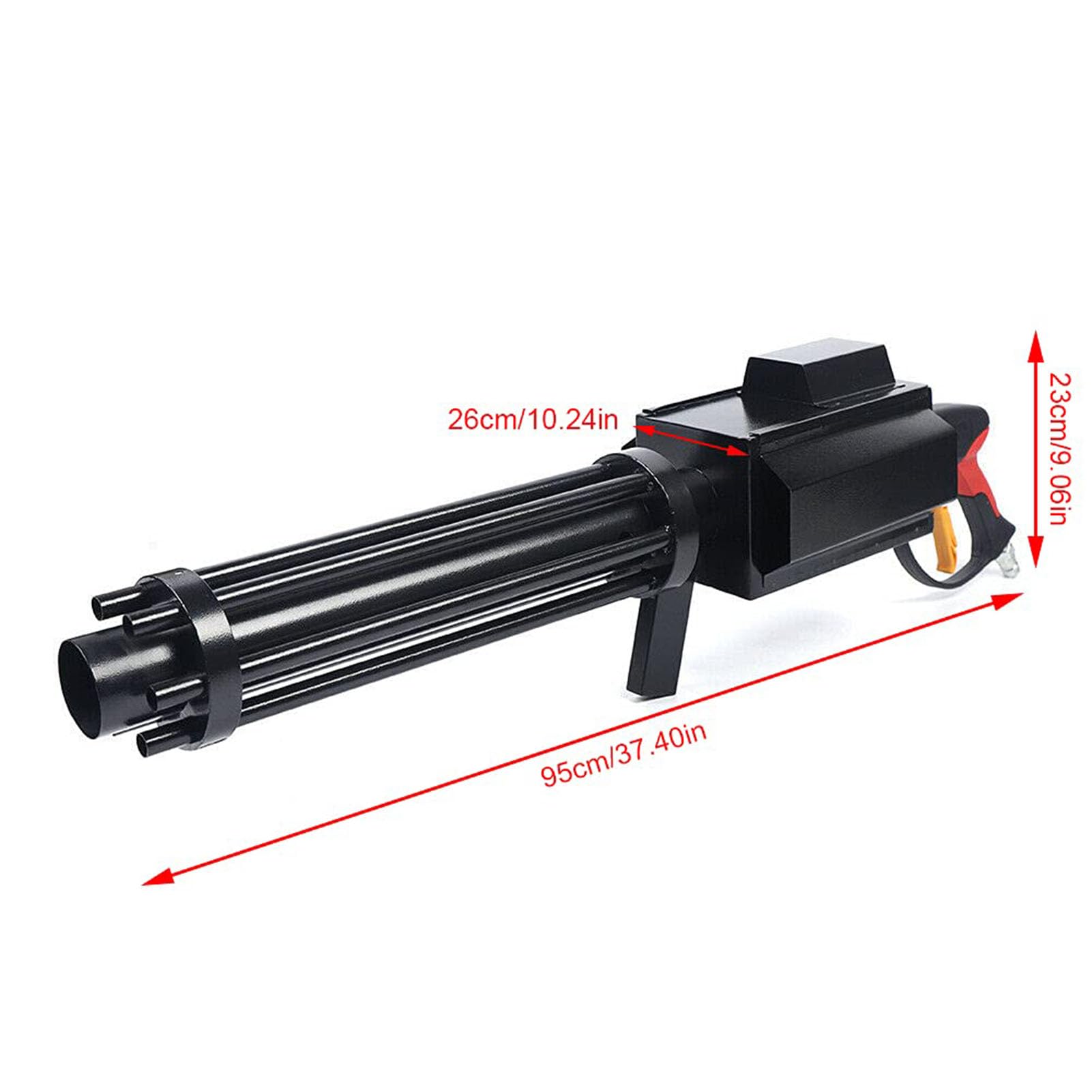 SenhE Macchina per Nebbia Portatile, Cannone a LED per Club, Blaster CO2 Portatile, Attrezzatura per Effetti Scenici per Discoteca, Festa di Matrimonio, DJ, Halloween