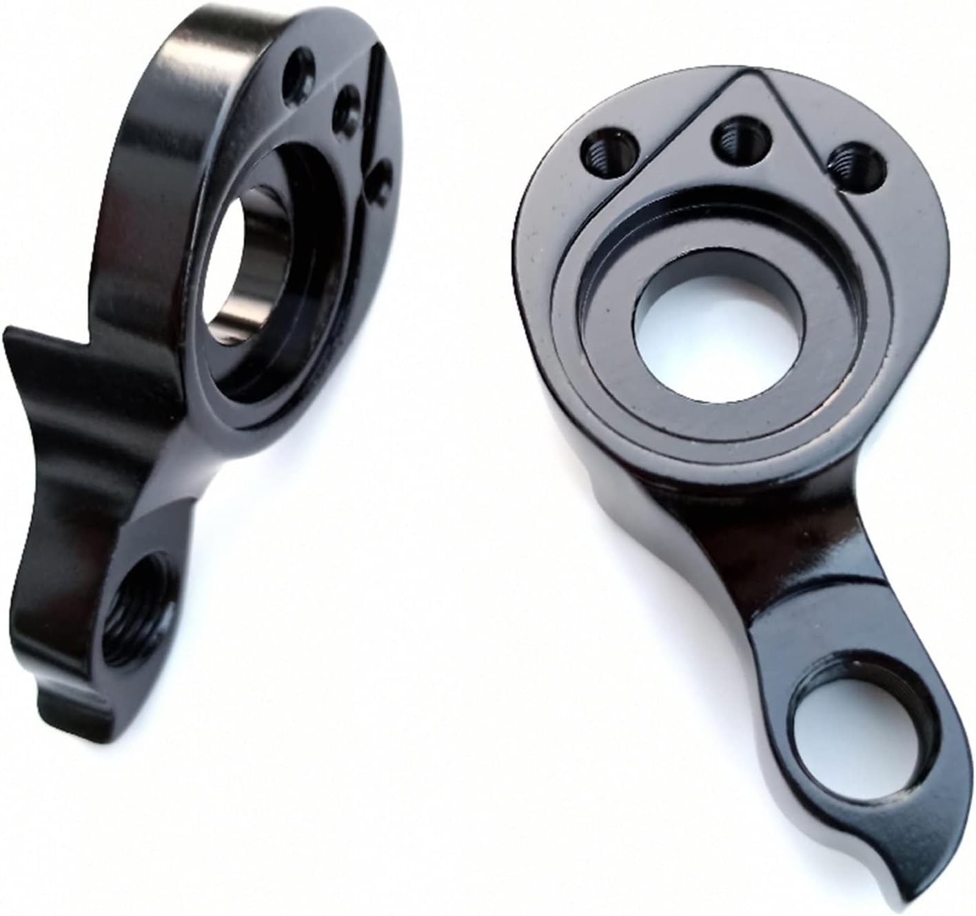QASULER 2pcs Bicycle Parts MECH Dropout, for Kespor, for Ultipro, Titanium, Bike Carbon Frame Bike Rear Derailleur Hanger Frame Saver Accessories Bike Tail Hook