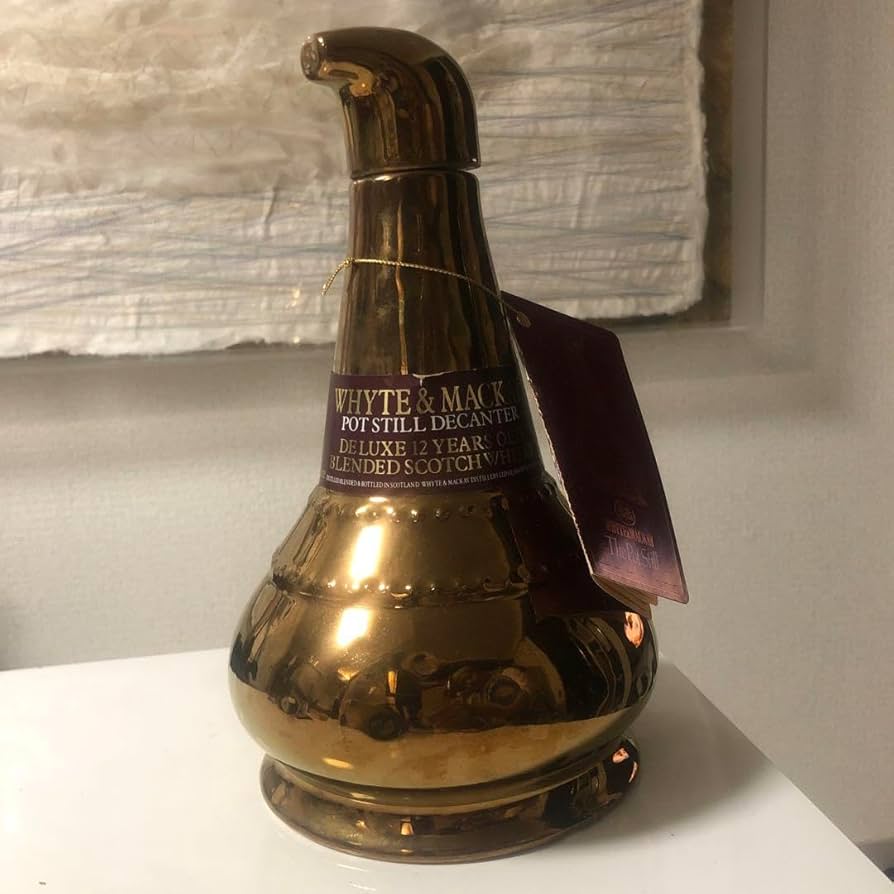 Amazon.co.jp: WHYTE & MACKAY Pot Still Decanter 12 Year 1L Scotch
