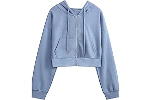 Zip-up Cropped Hoodie: Elevate Your Style