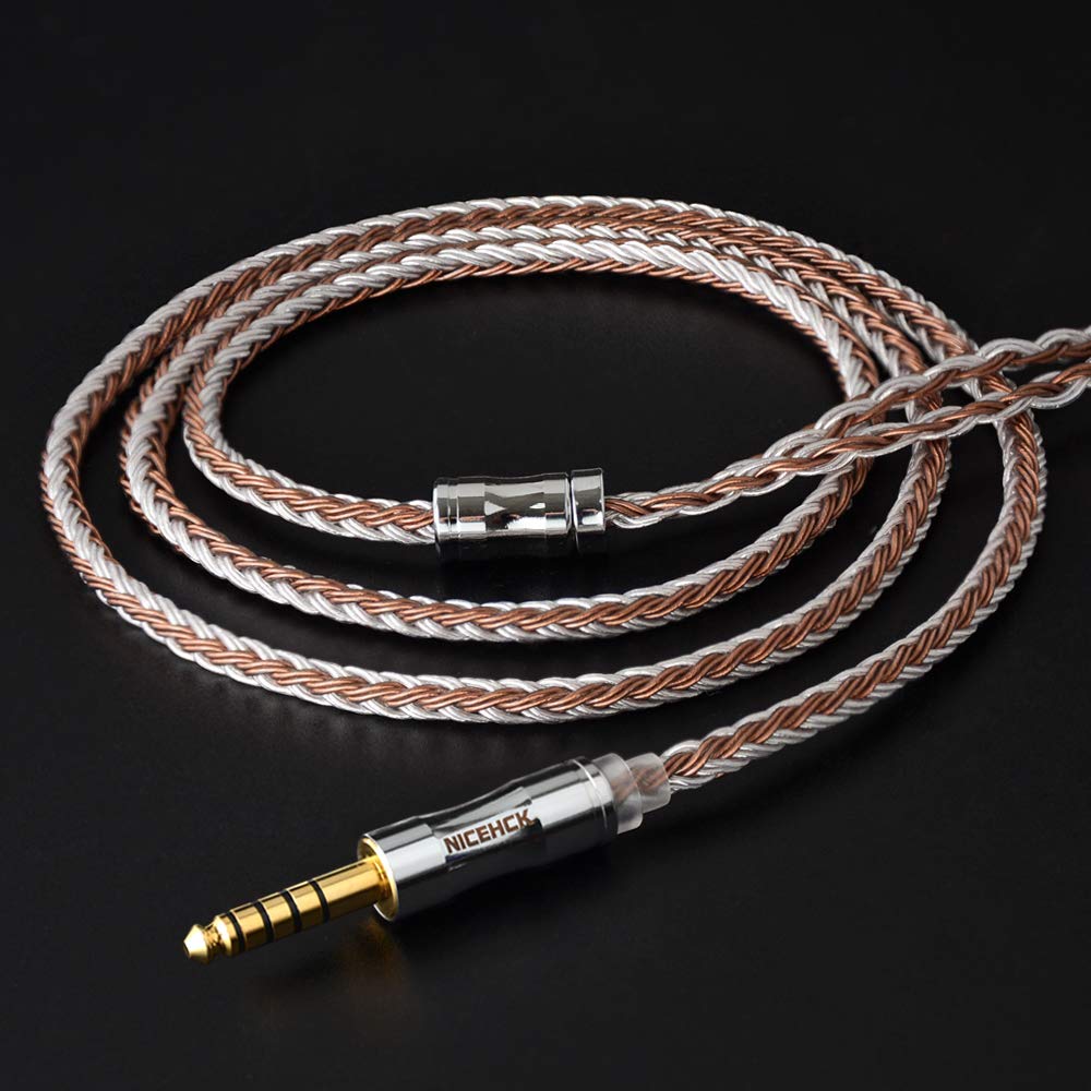 Amazon | NICEHCK C16-5 16芯 イヤホンケーブル 銀メッキ線と高純度銅