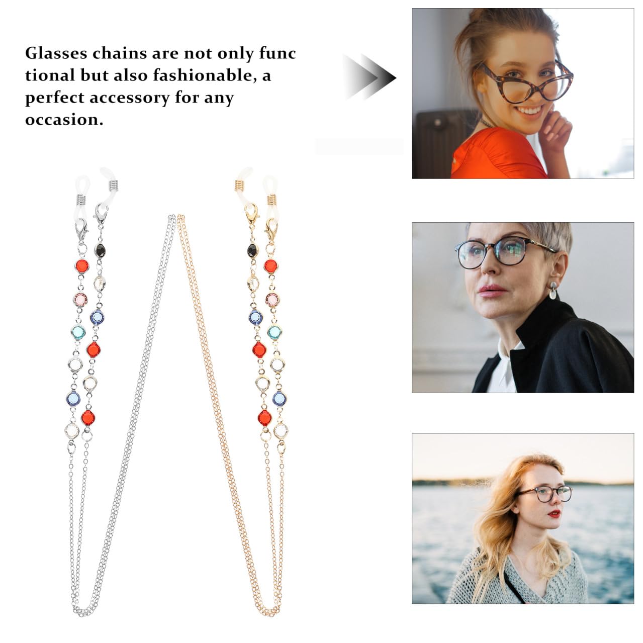 Occhiali Sol E Antiscivolo Accessorio Per Occhiali Per Look Sofisticato