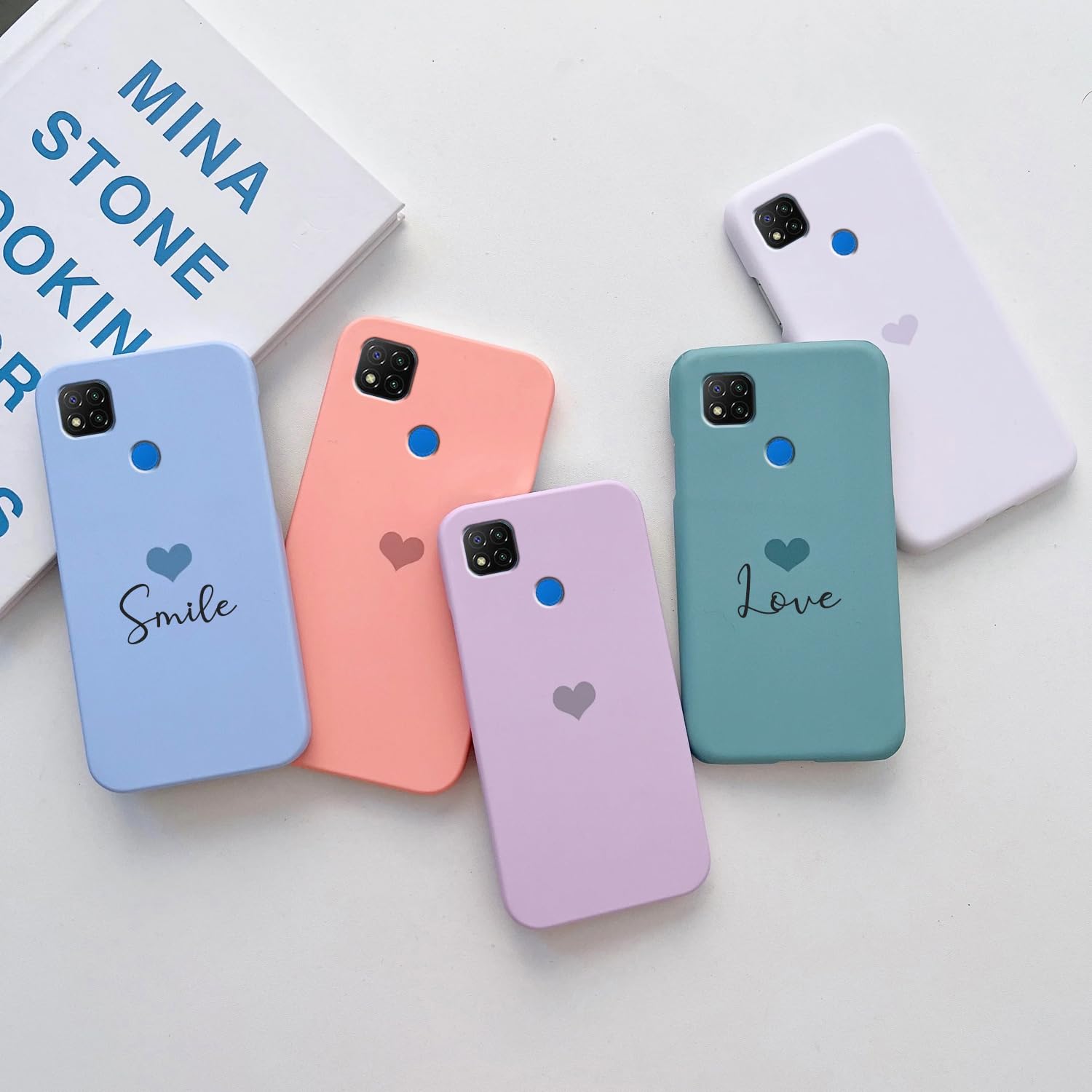 COLORflow Back Cover case Compatible with REDMI 9 / 10A / 9 ACTIV / 9C / Poco C31 | Pastel Hearts Color Customized Back Cover Compatible with REDMI 9 / 10A / 9 ACTIV / 9C / Poco C31 (B0CZ98YKJJ) Amazon Price History, Amazon Price Tracker