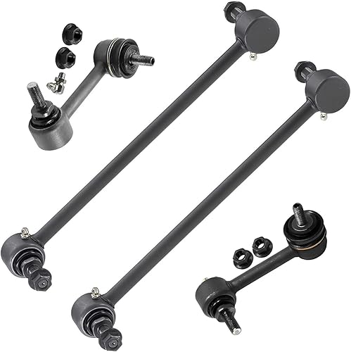 Miniatura 14 de Detroit Axle - 4 barras estabilizadoras para Acura EL Honda Civic 01-05, 4 barras estabilizadoras delanteras y traseras de repuesto 2001 2002 2003