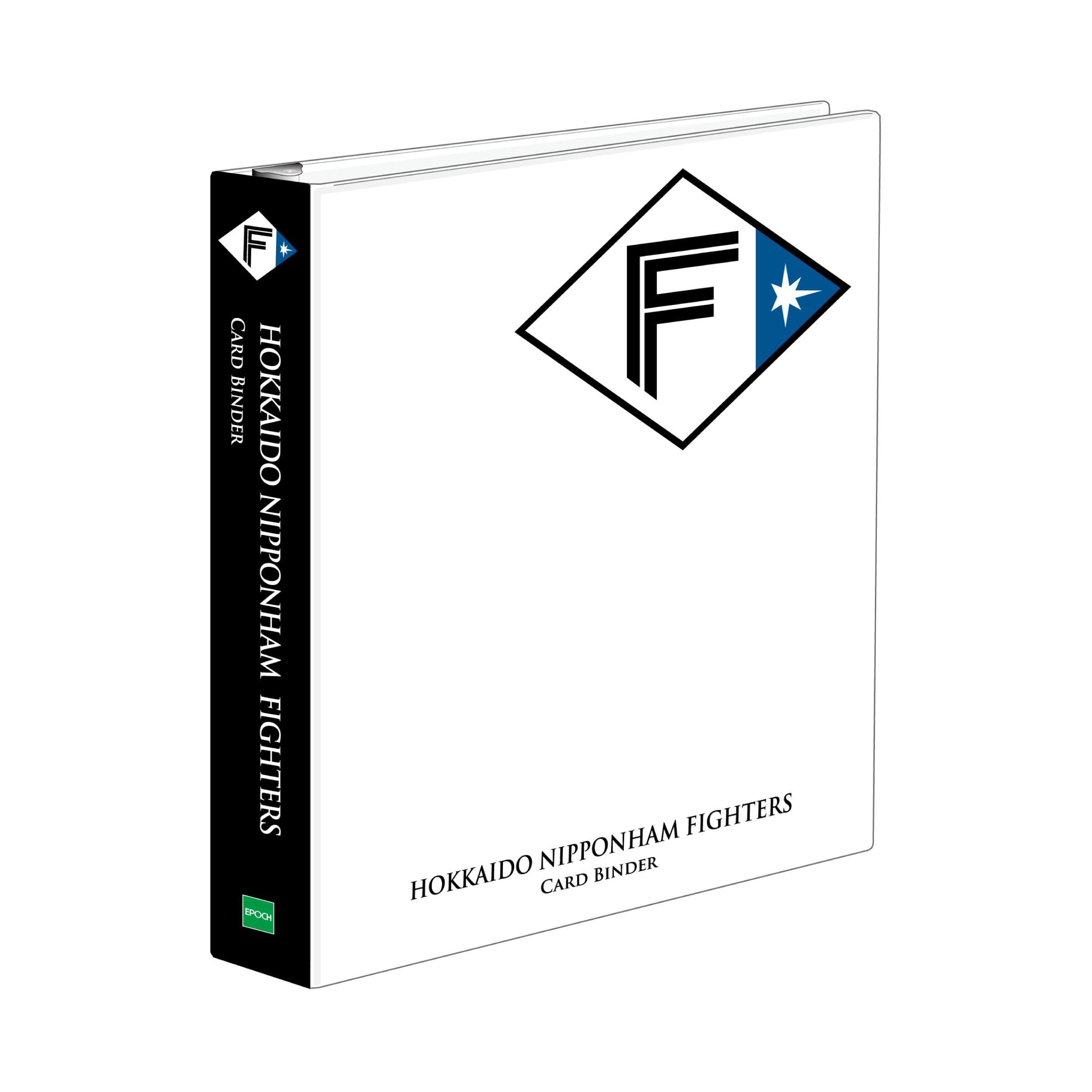 エポック社 トレーディングカード プロ野球カードバインダー 北海道日本ハムファイターズ カードサプライ トレカ トレーディングカード 6歳以上 4リングD型タイプ EPOCH