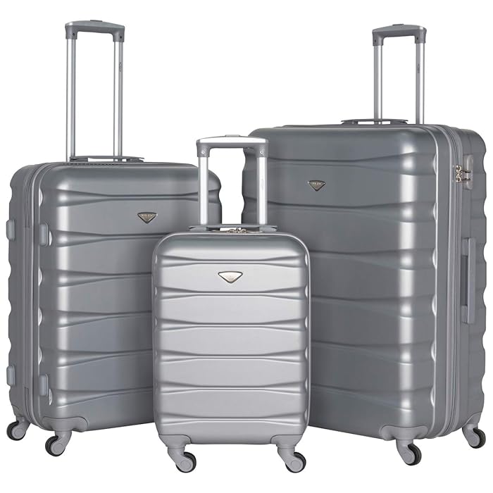 Buy Lightweight 4 Wheel ABS Hard Case Suitcases Cabin & Hold Luggage