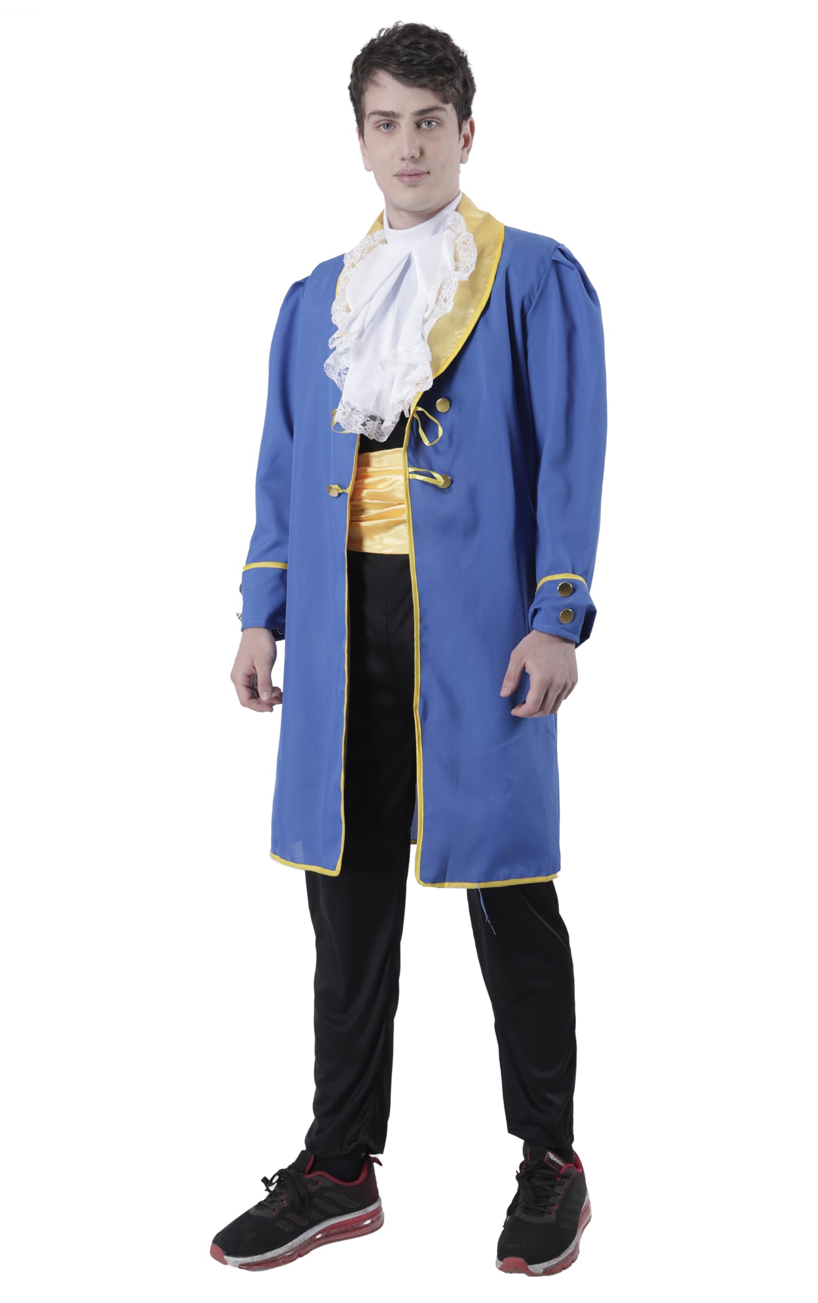 Disfraz Bestia Adulto Hombre Mujer, Disfraz Principe Adulto, Disfraz Noble, Disfraz Pirncipe Medieval, Disfraz Rey Adulto Carnaval