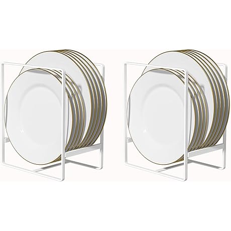 LINFIDITE Plate Holder Organizer: The Ultimate RV Dish Storage Solution