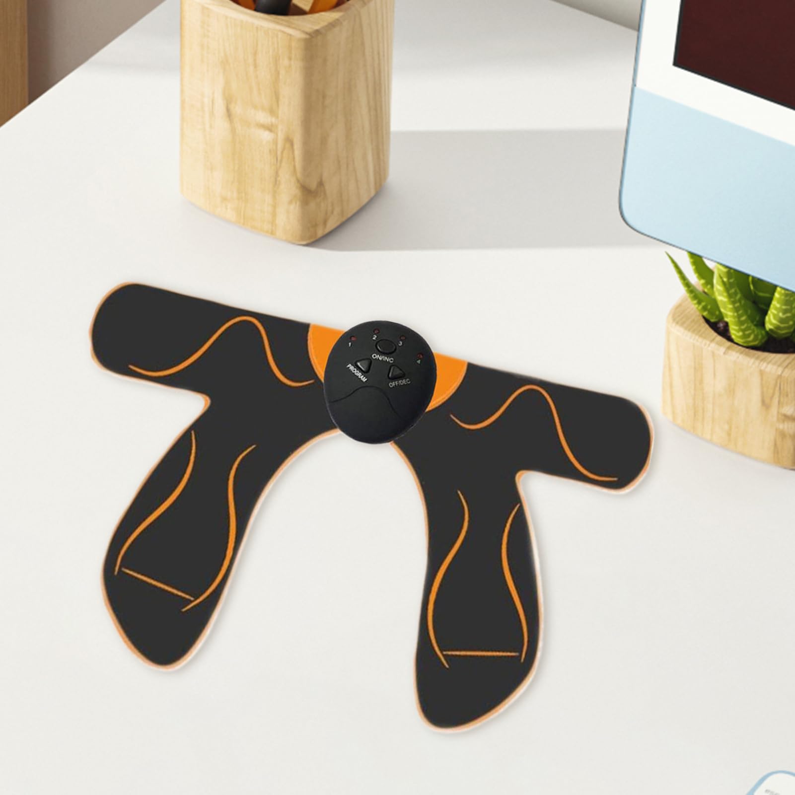 Appareil d'Entraînement des Hanches - Appareil de Musculation des Hanches Sans Fil - Massant Rechargeable 10 Niveaux pour Femmes Hommes Adultes Adolescents Seniors et Personnes Sédentaires Beauté Corp
