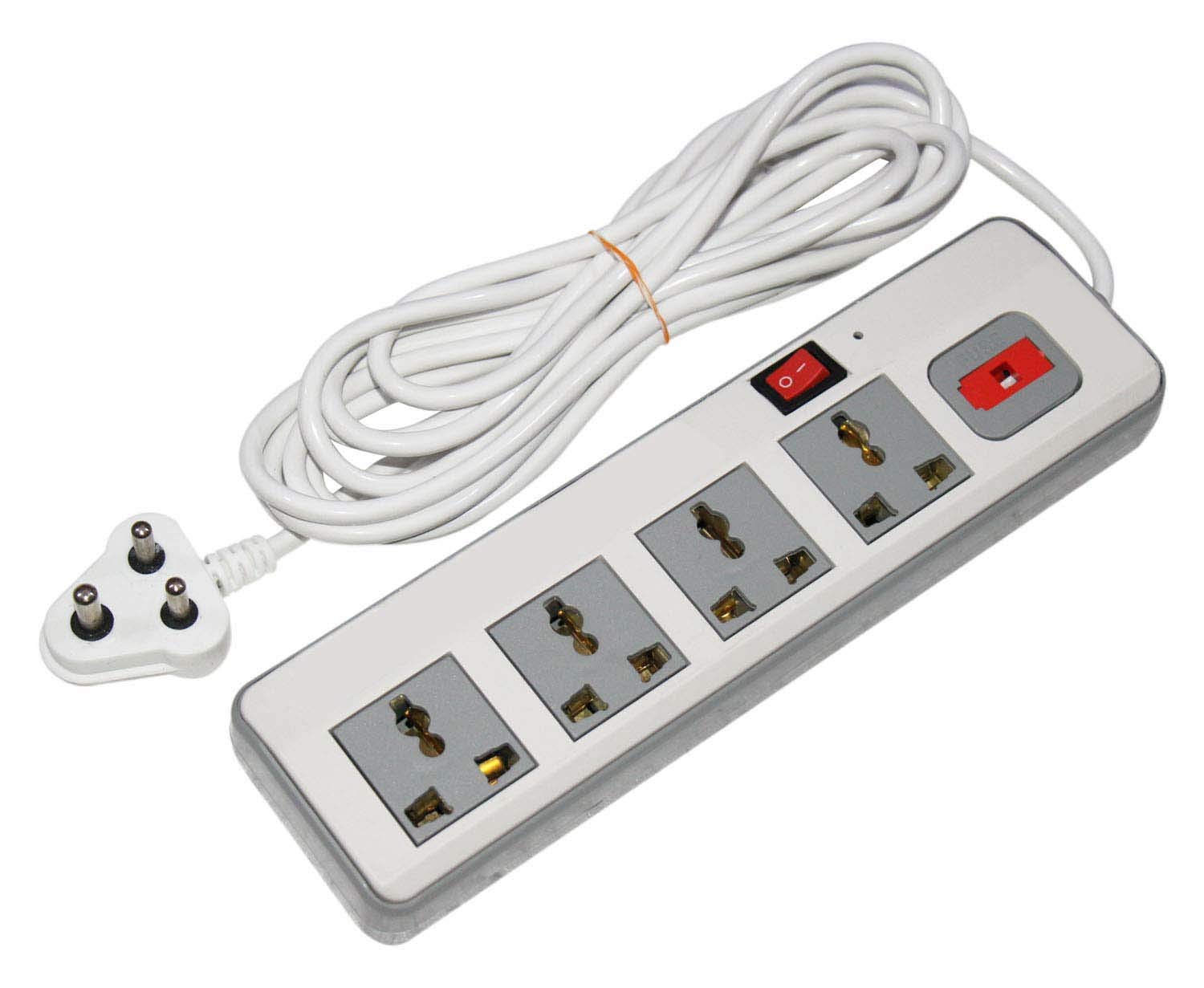 AMBERT| 4-Socket 1-Switch Power Strip Board with Surge Protection Universal Socket 3.5-Meter Cord Length-picture-33