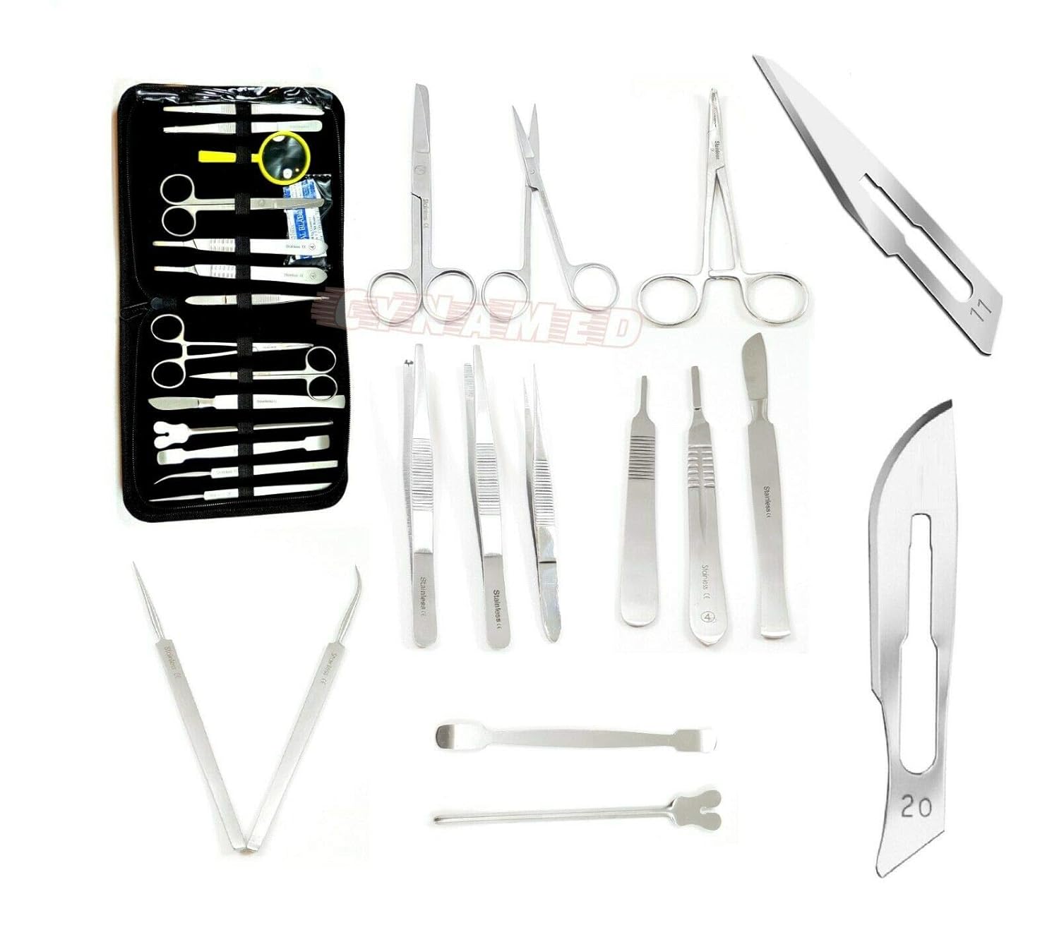 Premium 34 Pcs Advanced Biology Lab Anatomy Medical Student Dissecting