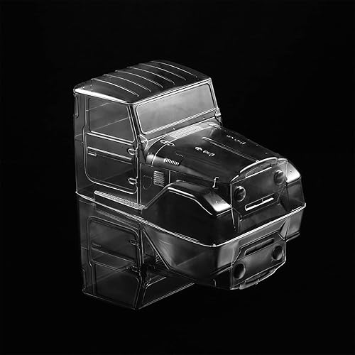 110 1965 Toyota FJ40 Truck Cab PC Cuerpo transparente para RC Crawler Axial SCX10 Traxxas TRX4 YIKONG 4102 RGT 86100 Redcat GEN8
