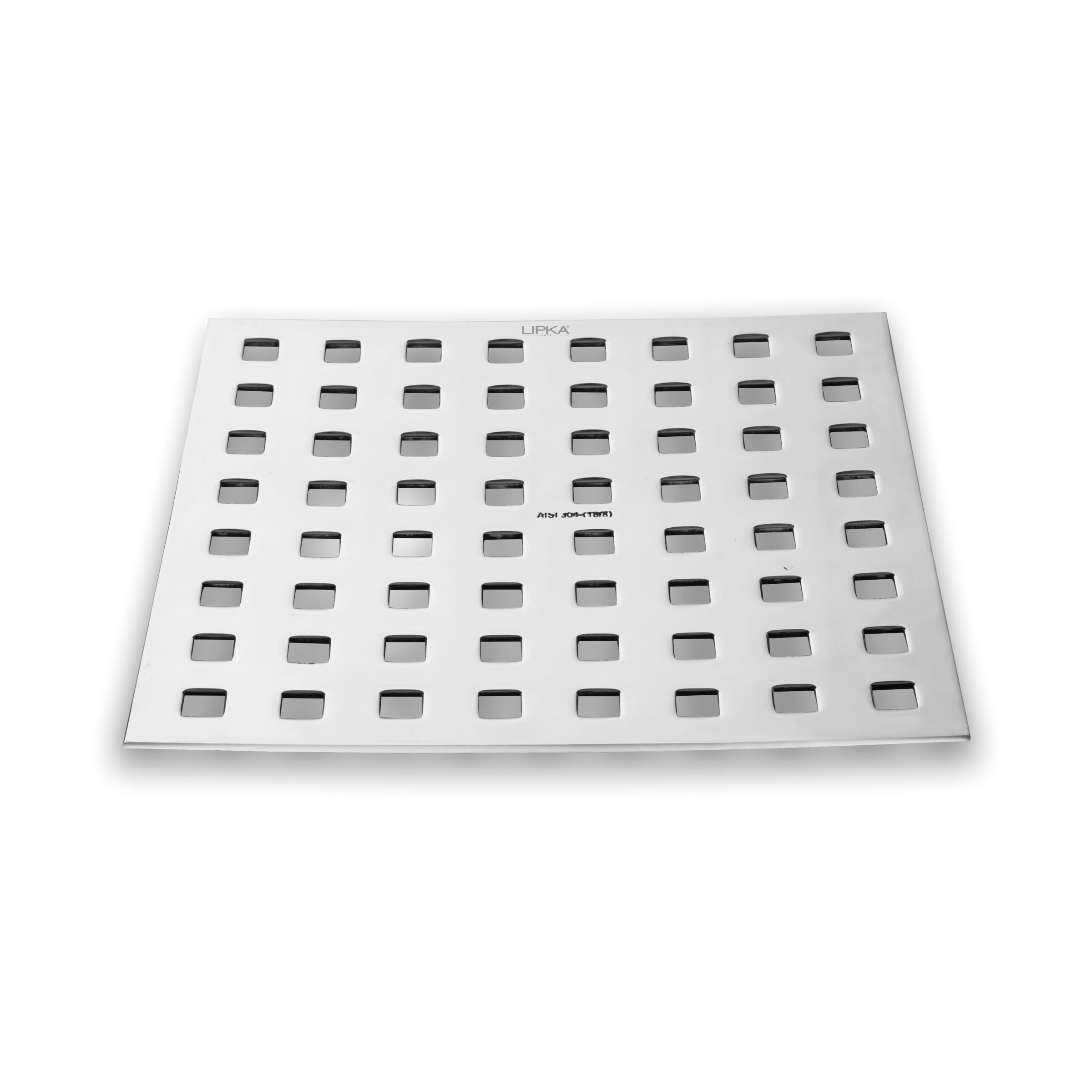 LIPKA Palo Commercial Floor Drain |304-GradeStainless Steel|8 x 8 Inches| 4