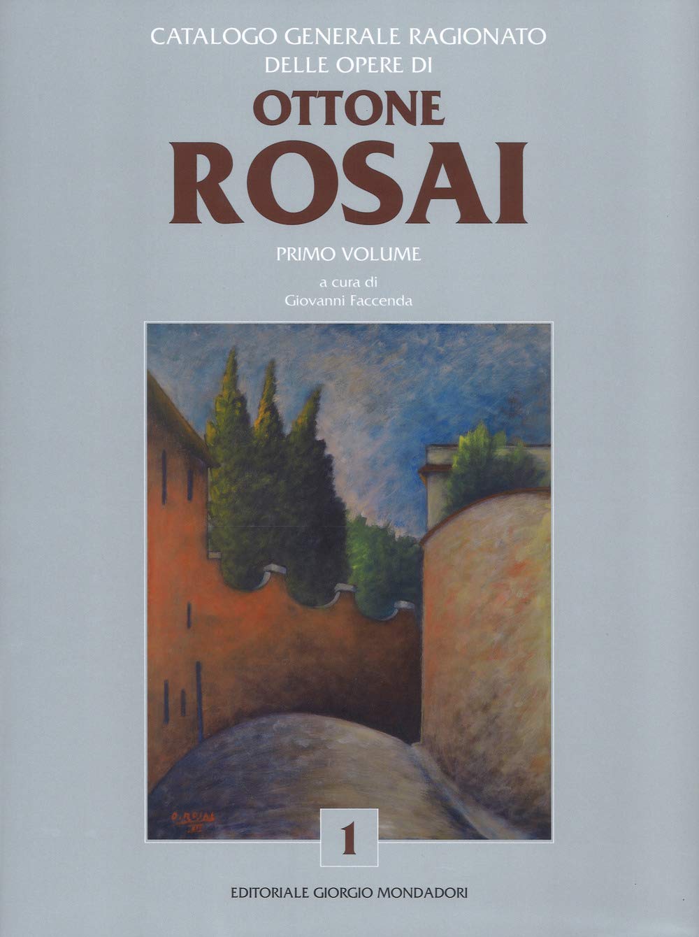 Ottone Rosai catalogue raisonné volume 1 livre art collection peinture