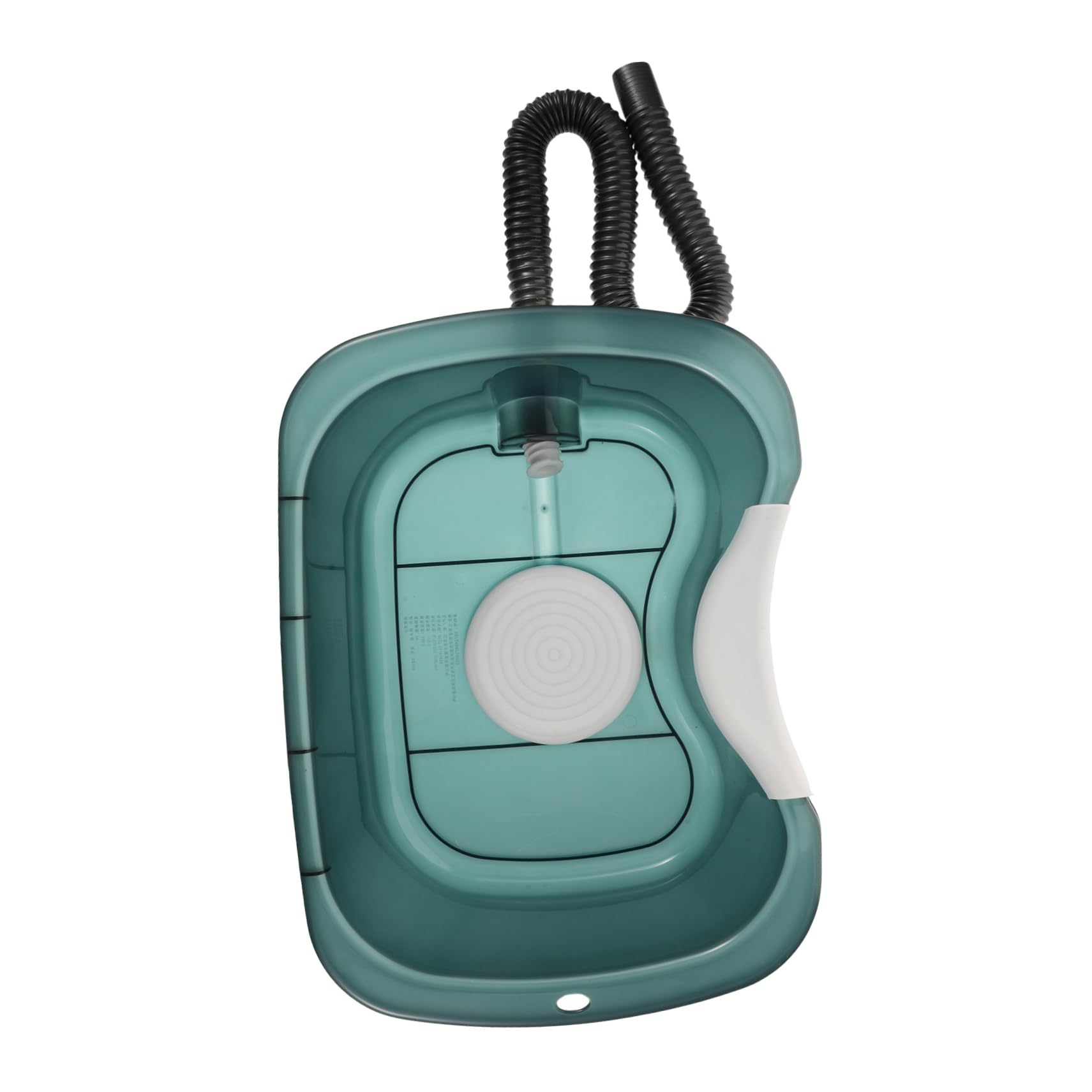 Didiseaon Portable Hair Washing Sink Reclining Shampoo Basin for Bedridden Elderly Disabled Patients Tub Pillow Random Color