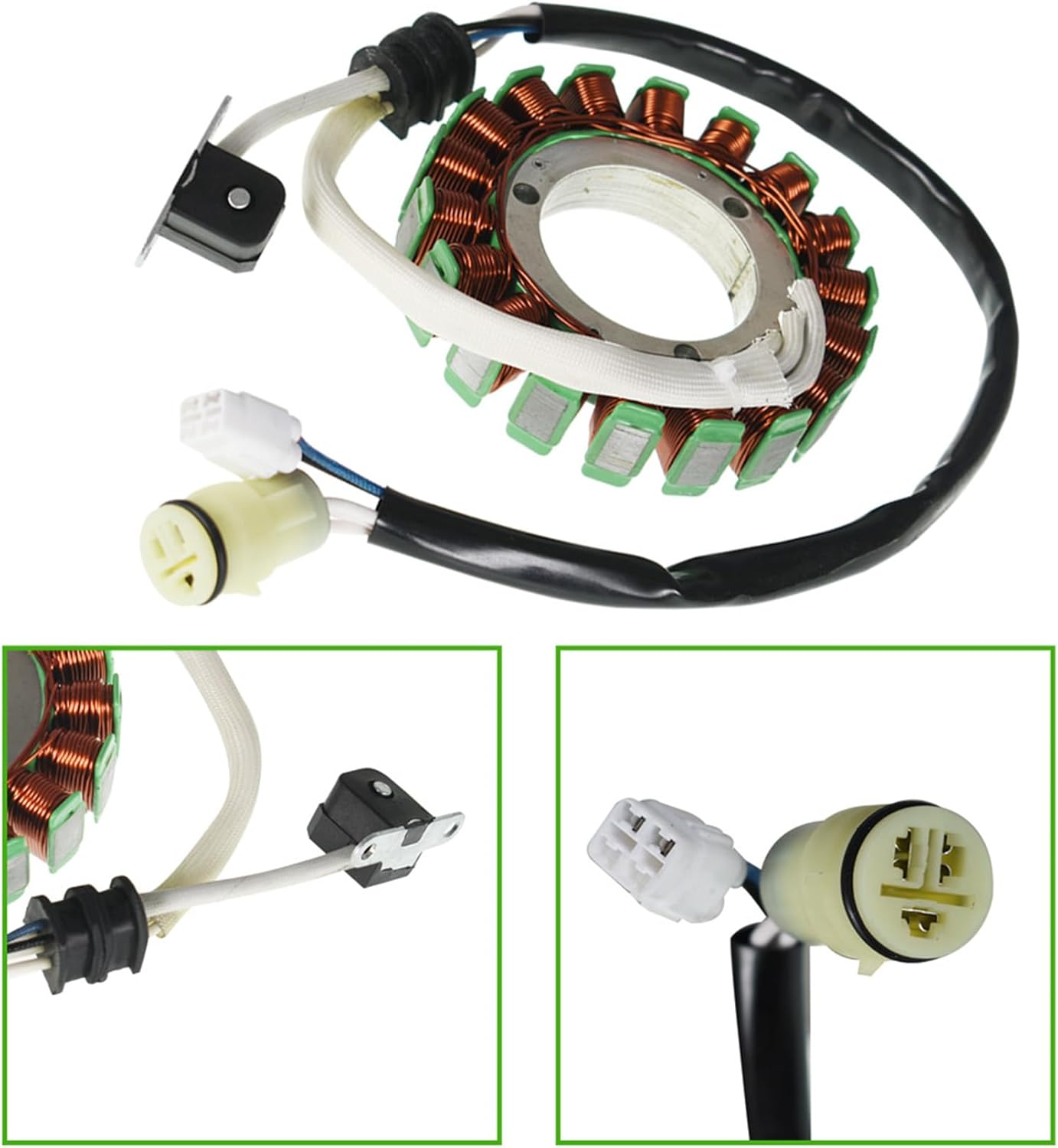 labwork Stator Coil Magneto Generator Replacement for 31120-004-000 31100-F39-0000 Replacement for Hisun UTV 500 700 Massimo Bennche