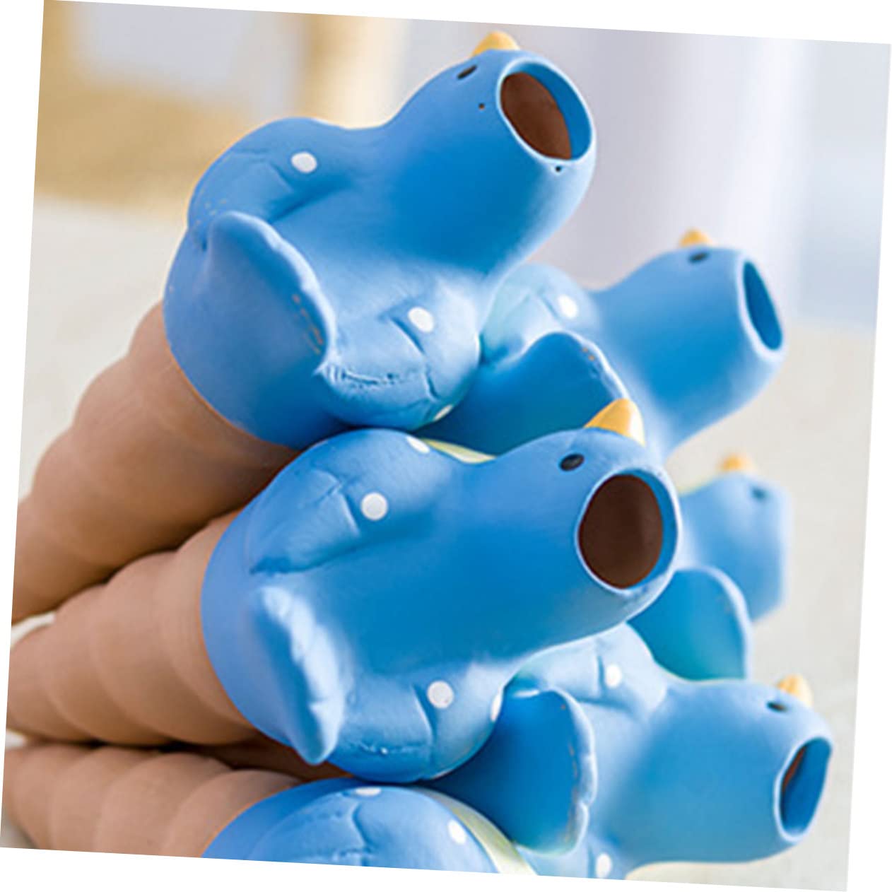 Abaodam Kit 4 Pezzi Irrigatore Automatico per Piante in Ceramica Metodo di Autosufficienza Idrica per Balcone e Giardino