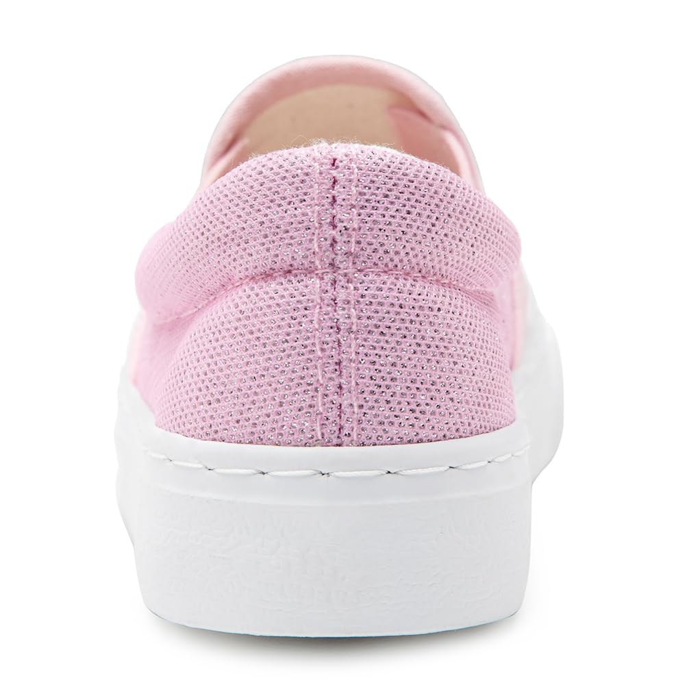 Toandon Zapatos de lona bajos con cordones para bebés