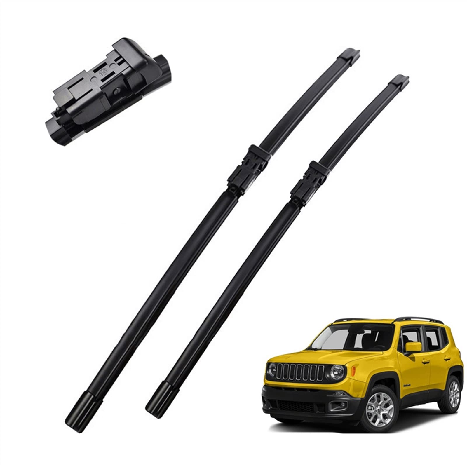 Balais d'essuie-glace avant pour Jeep Renegade BU 2014-2019 de 22 et 20 pouces