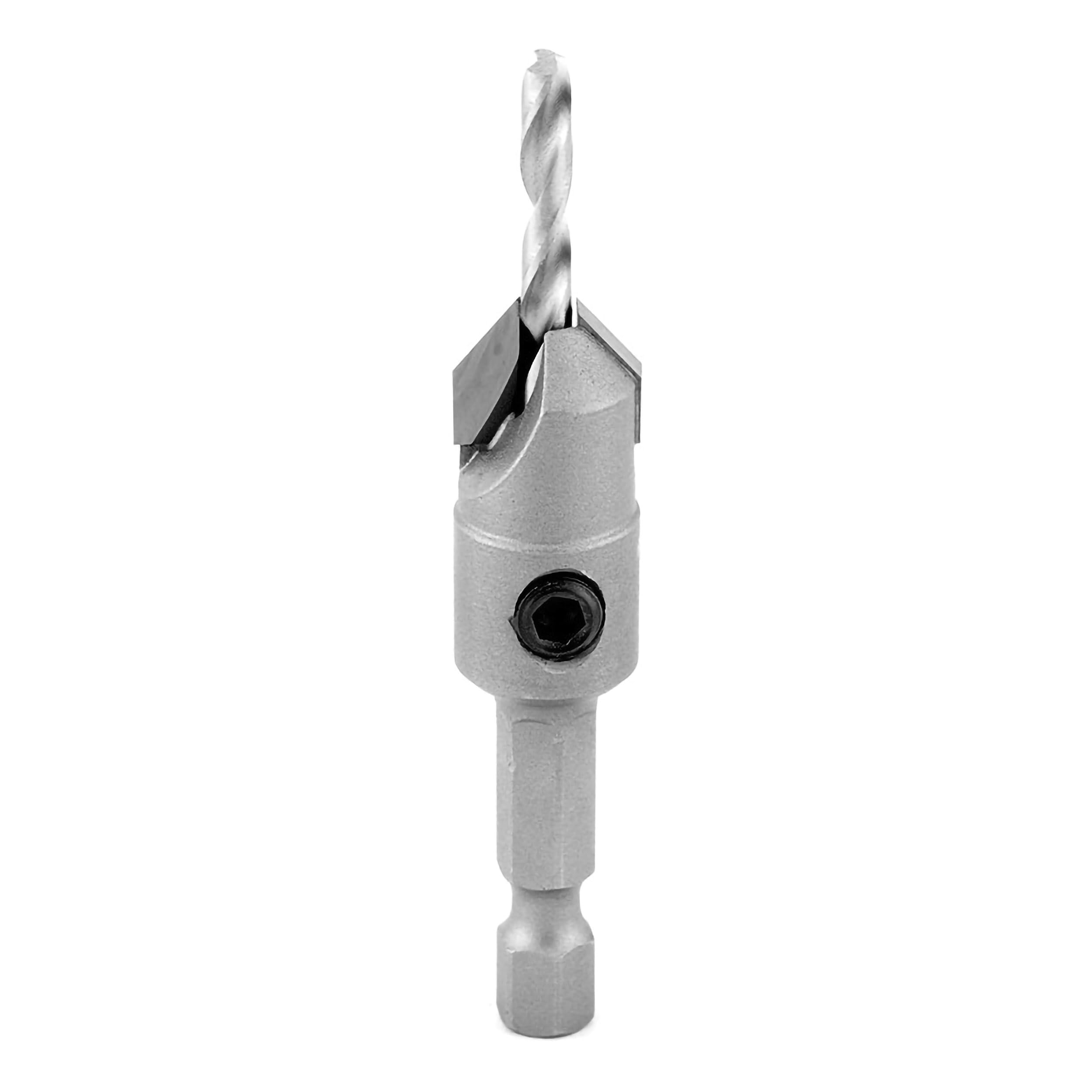 Amana Tool - (55268) Carbide Tipped 82° Countersink 1/2 Dia x 49 Deg x 1/4 Quick Release Hex Shank for Wood Screw #12