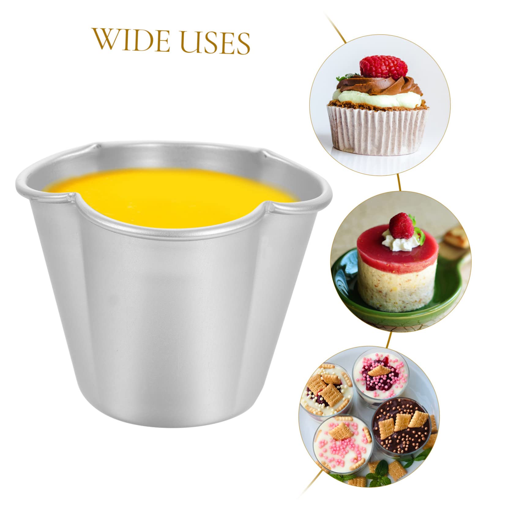 LABRIMP 2 Set Di Per Muffin Antiaderenti in Metallo Per Torte 6 Pezzi * 2