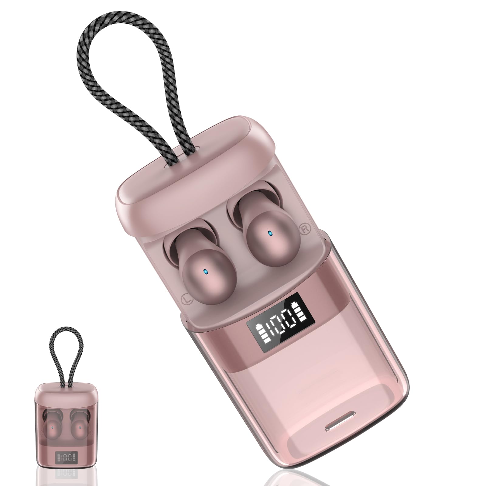 2026 Sleep Earbuds Bluetooth 6 0 in Ear Mini Sleep Headphones with Sleep Monitor and APP Small Earplugs