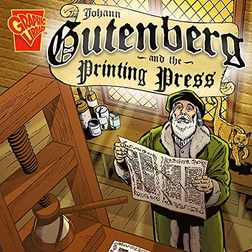 Johann Gutenberg and the Printing Press by Tod Smith, Kay Melchisedech Olson episode artwork