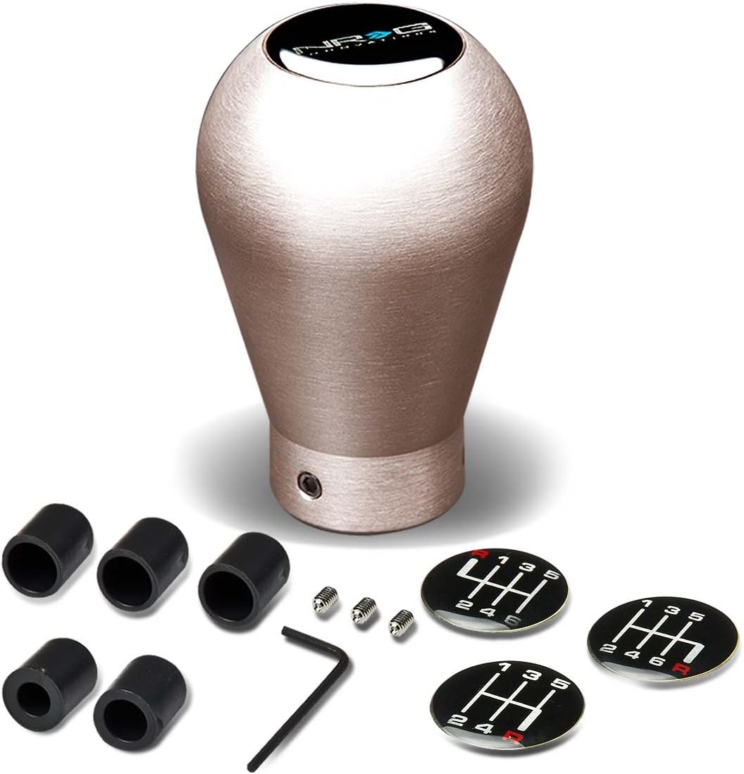 NRG SK-900T Heavy Weight Style Shift Knob Titanium 50mm/0.5lbs