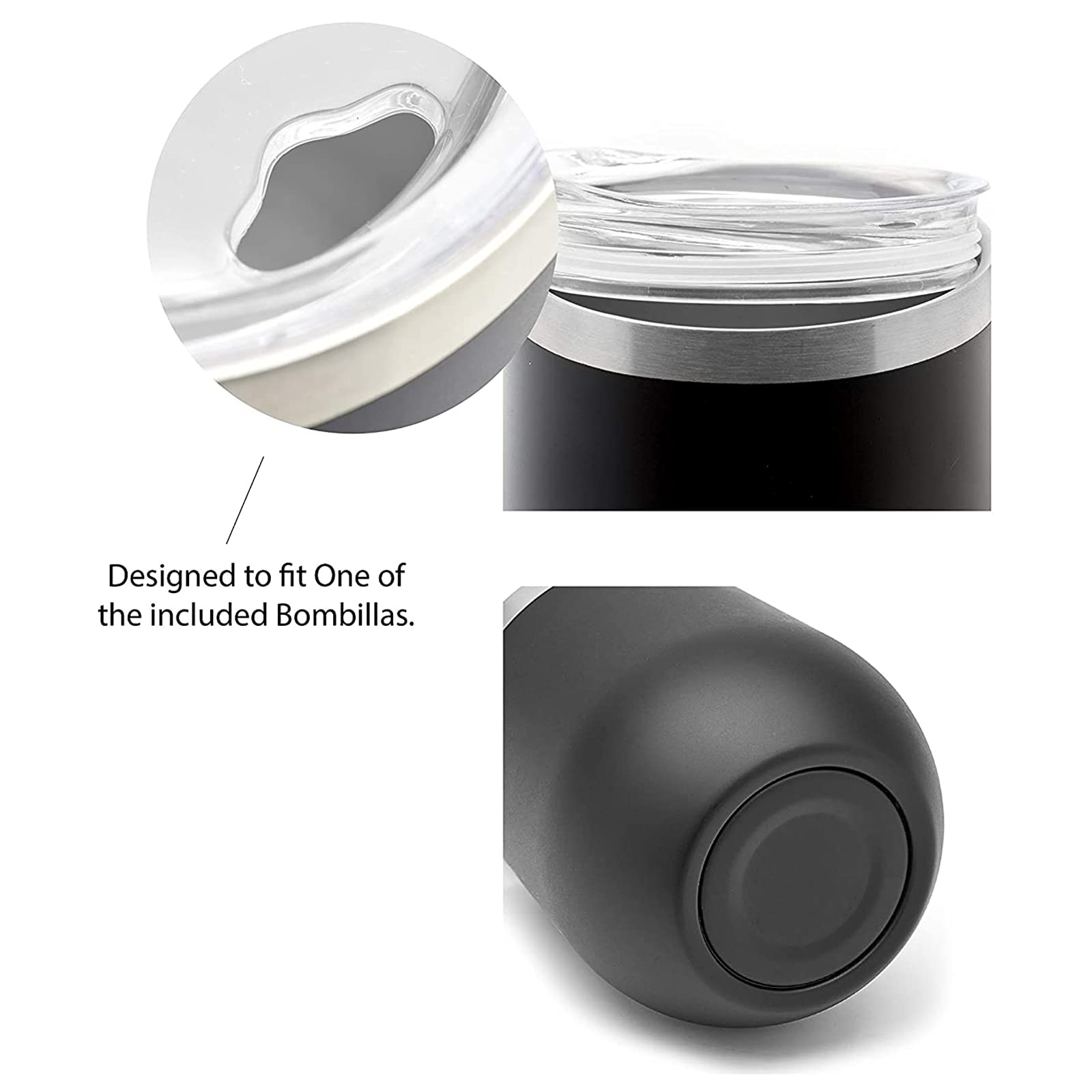 Amazon | マテ茶のための特別なカップ、ふた、Officeの男性と女性の