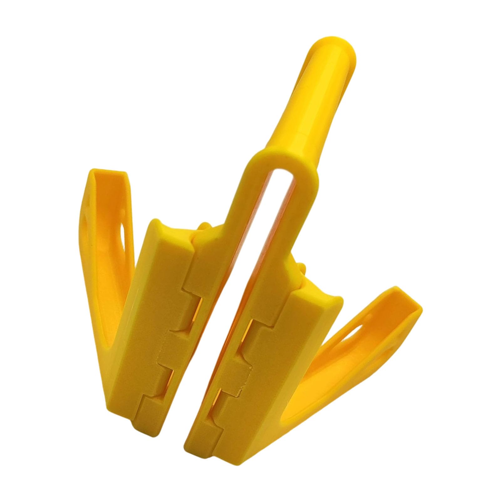 Apglsxy Yellow Clip On Smartphones Holder Tennis Phone Mount For Badminton Net And Tennis Courts With Antislip Design For Training Lightweight Foldable Phone Stand