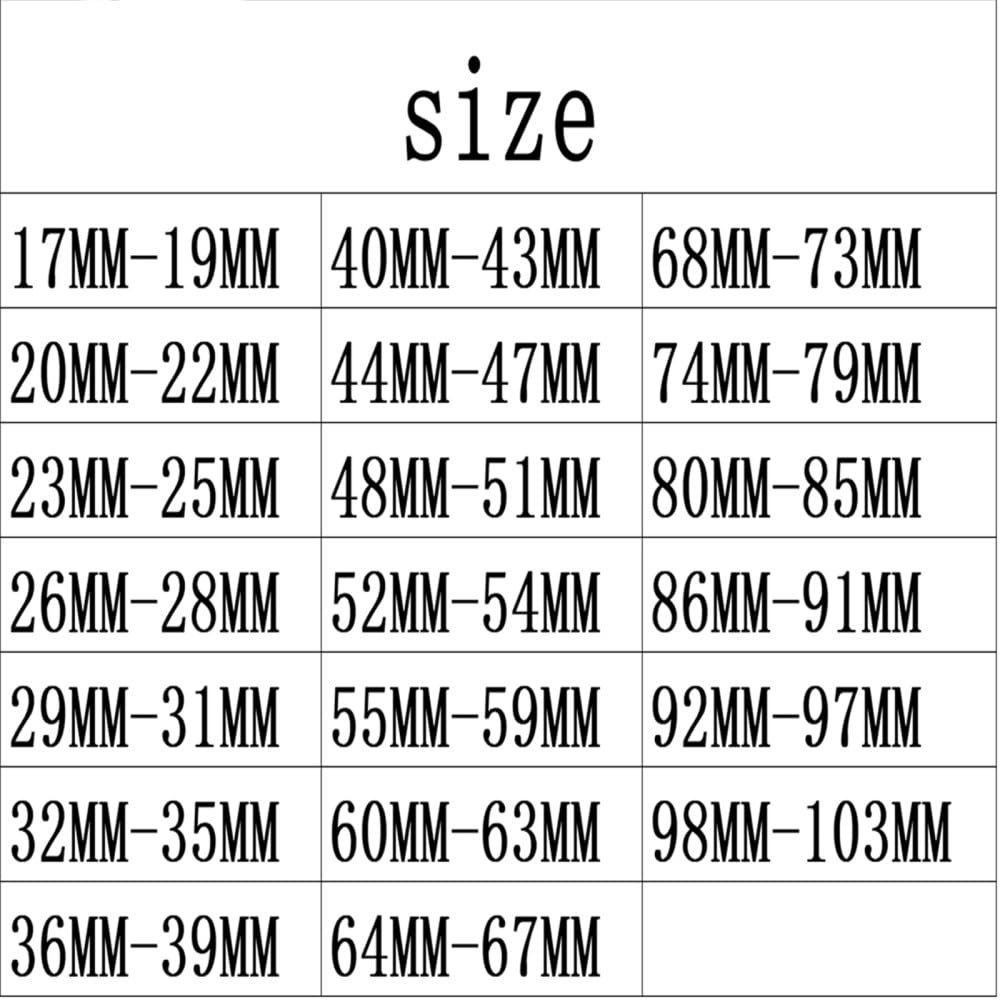 Zaciski wydechowe, Zacisk V-Band ze stali nierdzewnej Uniwersalny zacisk węża śrubą T 1/2 cala, szerokość pasma 17 mm-103 mm(20MM-22MM)