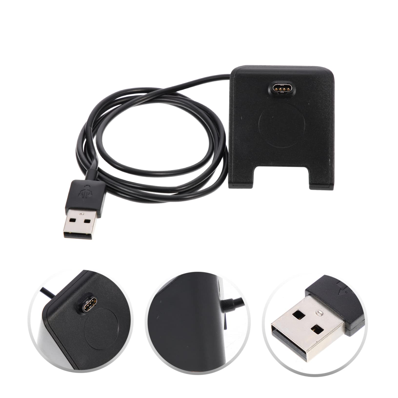 UPKOCH 5pièces Station De Charge pour Montres De Sport Compatible avec Fenix Chargeur Pratique Et Léger Design Élégant Charge Rapide Utilisation à Domicile Ou Bureau
