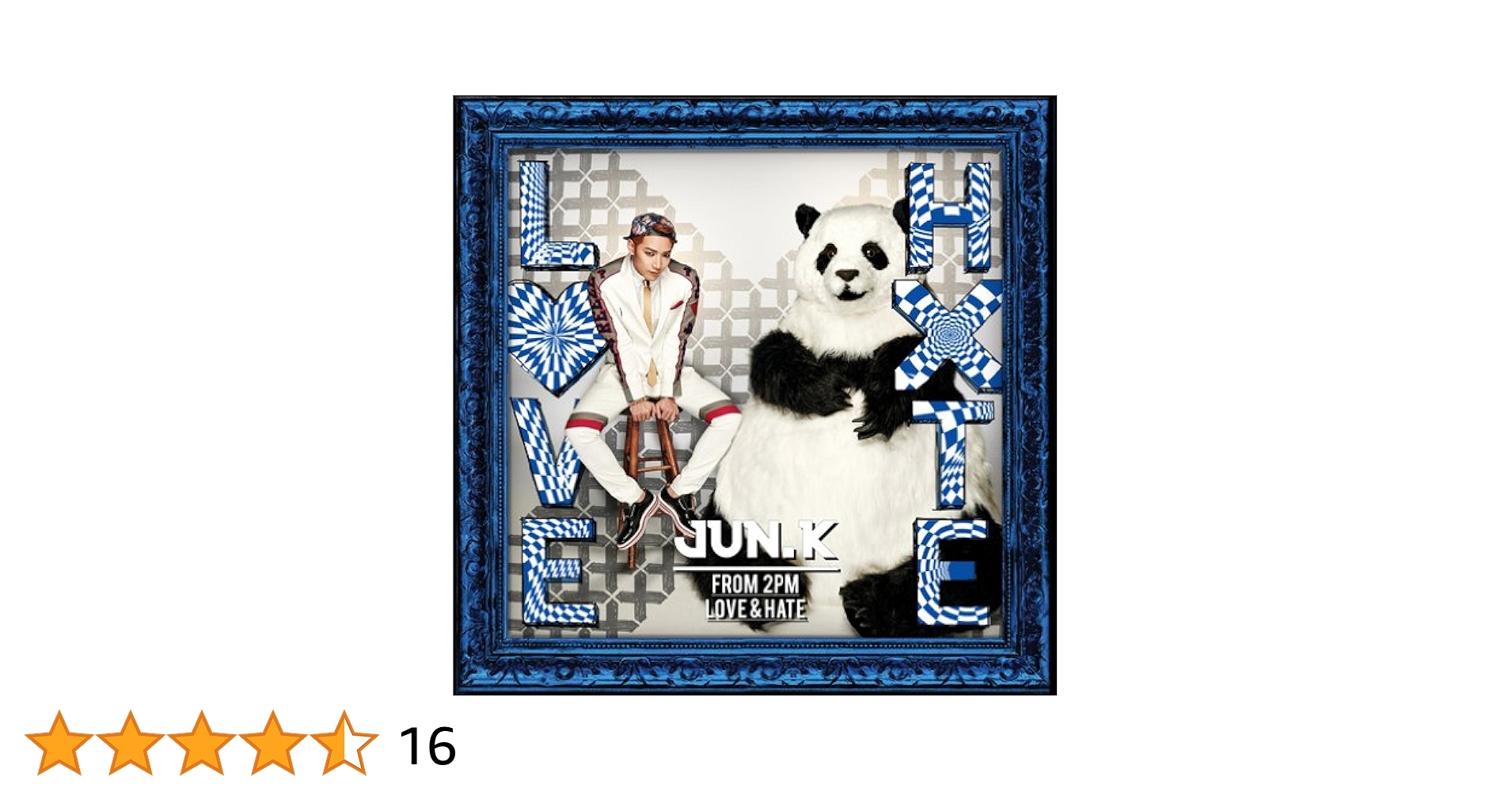 ミュージック Jun.K LOVE&HATE DVD + Artist Making Book JUN. K(FROM 2PM) - LOVE & HATE(+DVD+goods+card)(ltd