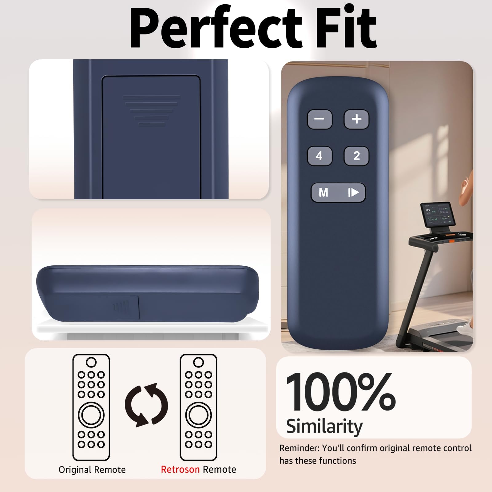 Télécommande De Rechange Compatible Avec Rellfit T01-TL, VITALWALK