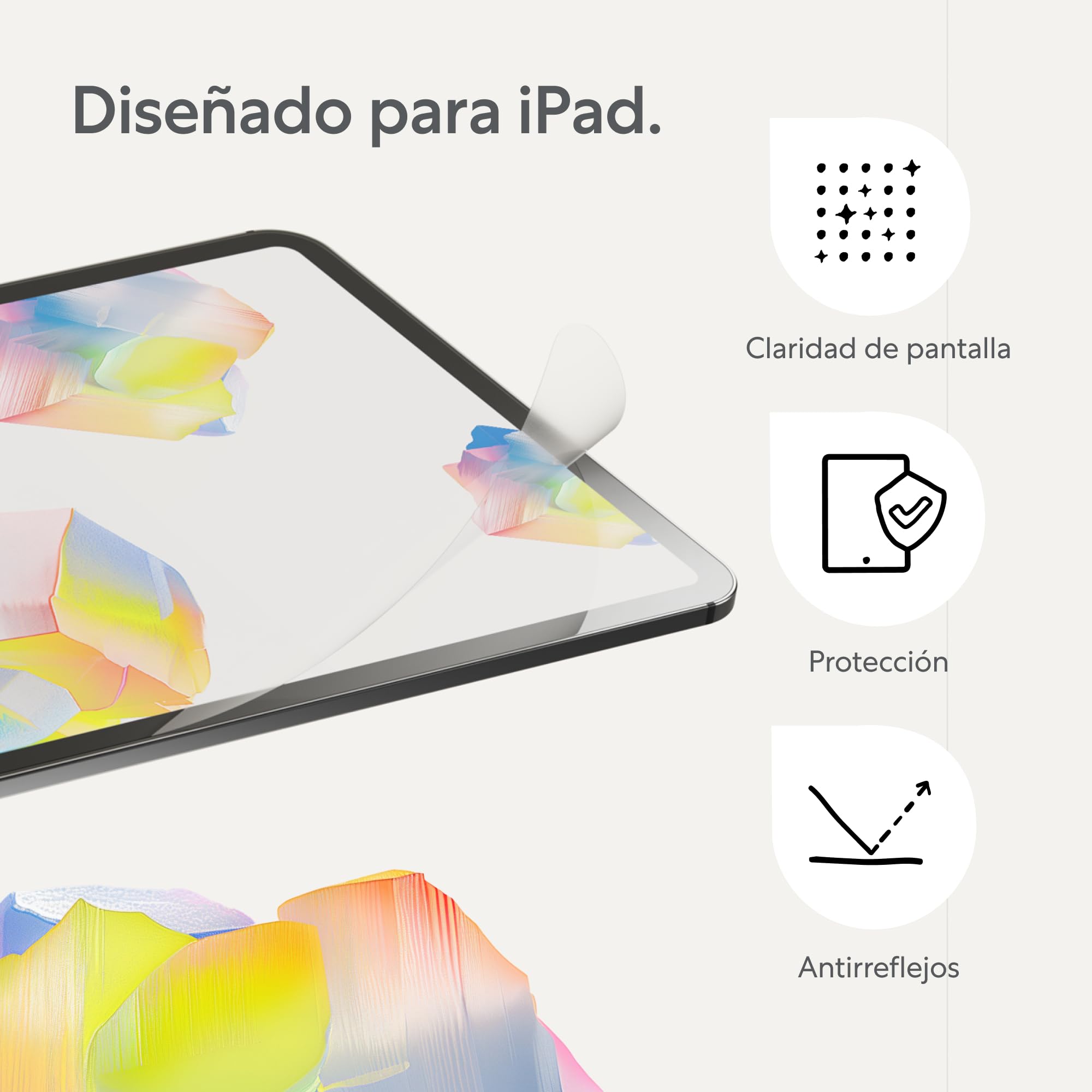 Paperlike® 2.1 Protector de Pantalla (2x) para iPad Air 13 pulgadas (M4 / M3 / M2) para una sensación auténtica del papel
