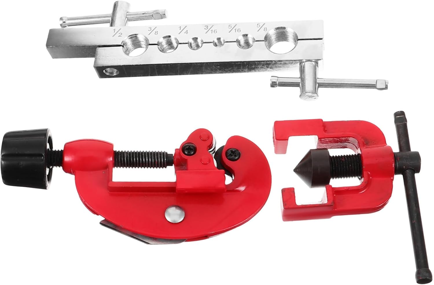 Gatuida 1set Flaring Tool Kit Tube Expander for Efficient Refrigeration Projects User-Friendly Design for Quick Expansion for Brake Line Flaring and Versatile Use