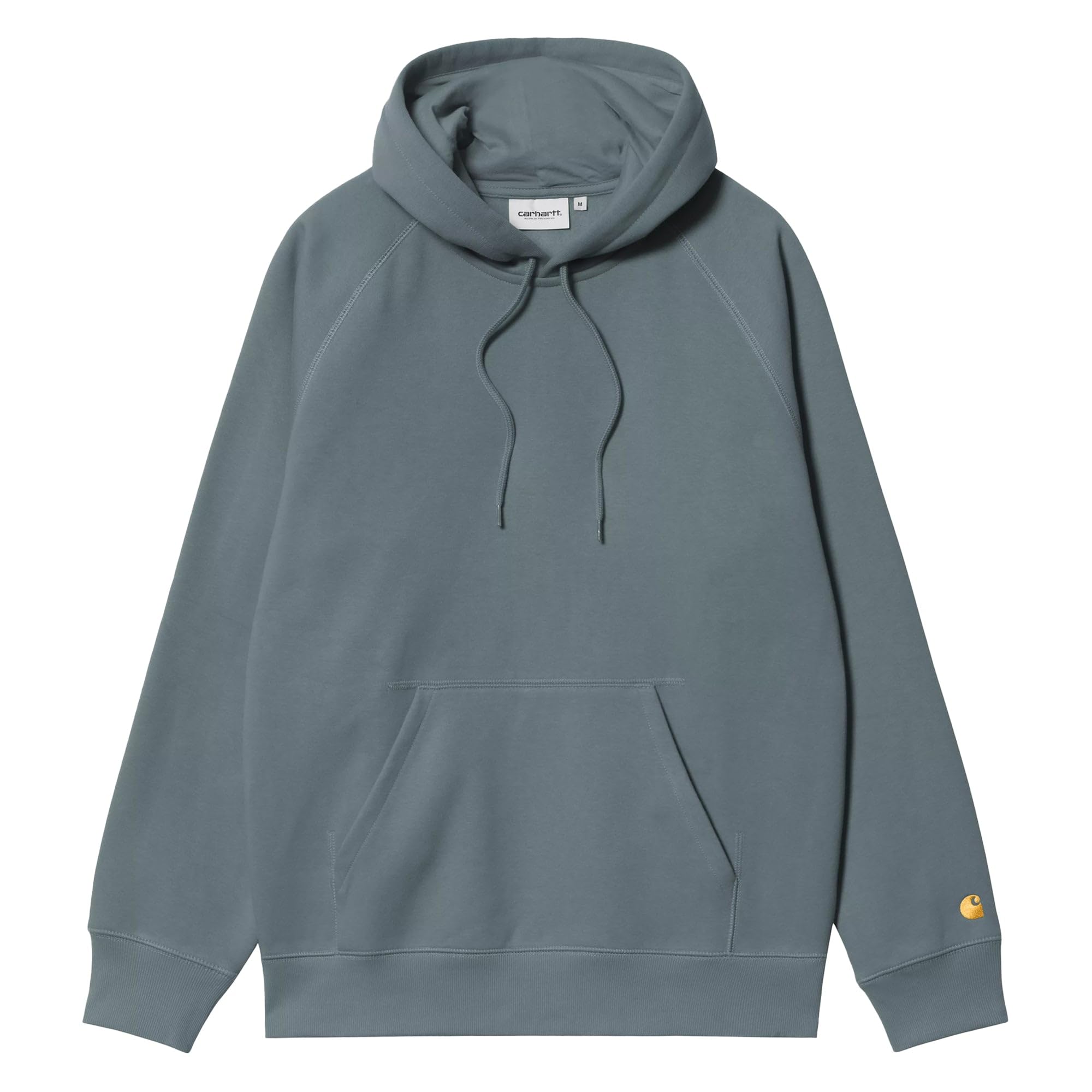 Carhartt Wip Men's Cozy Blue/Gold Chase Hoodie