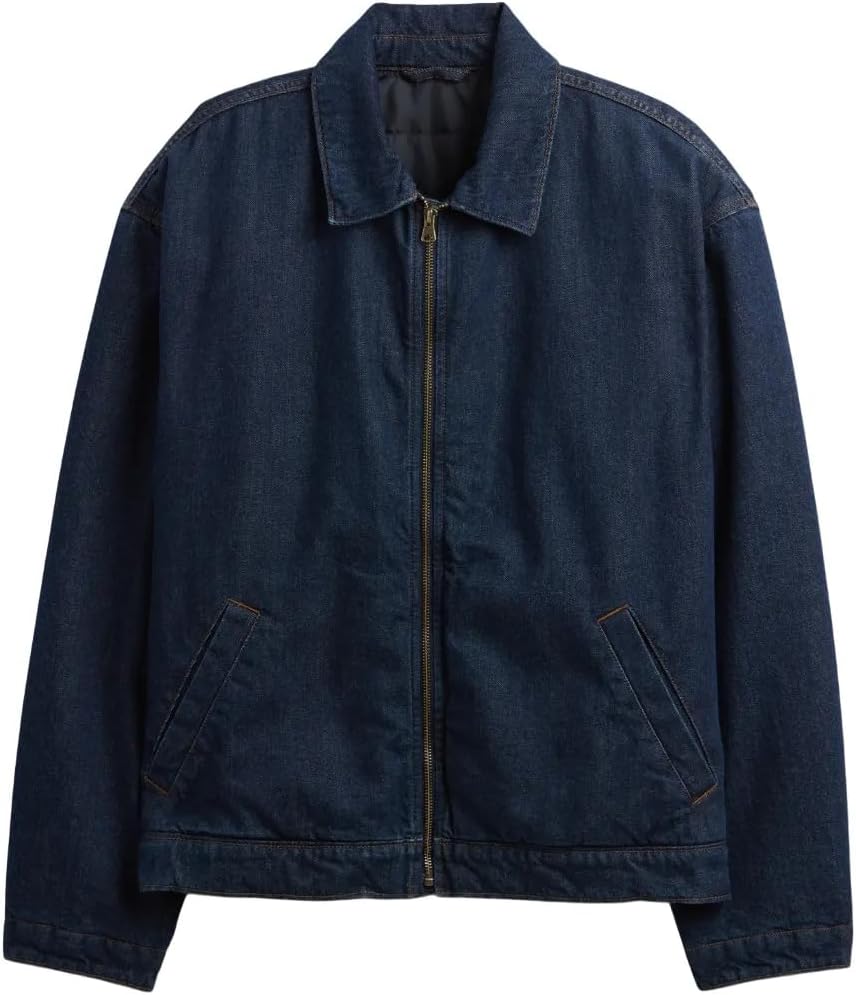 GAP Men's Denim Full Zip Jacket
