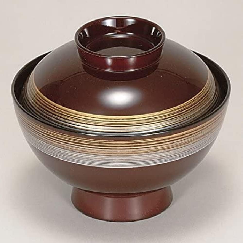 京の漆芸 寛文元年(1661年)創業 象彦 吸い物椀 5客 桐箱入り お椀 – 象