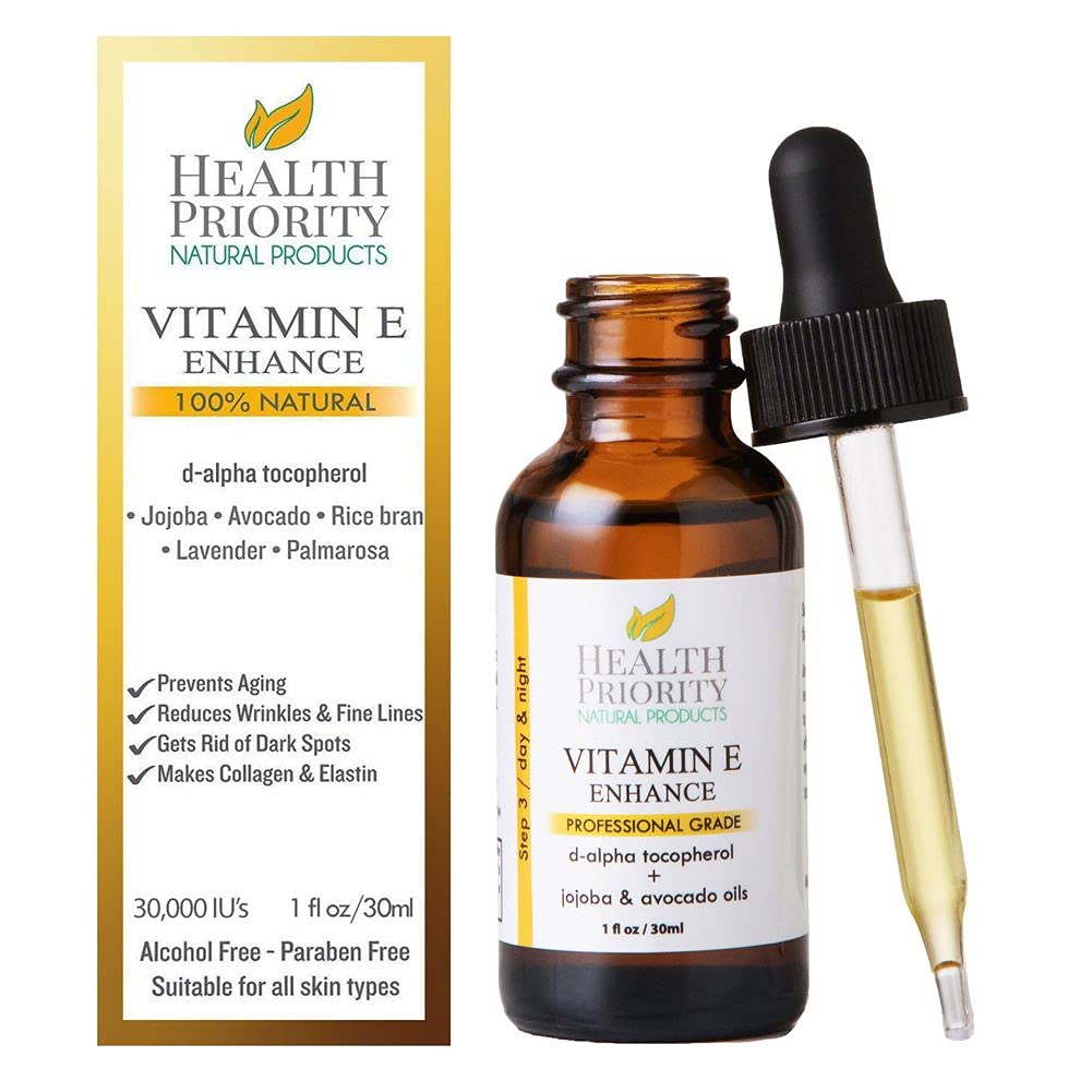 Organic Vitamin E Oil Small Batch, Hand Made in South Carolina Using