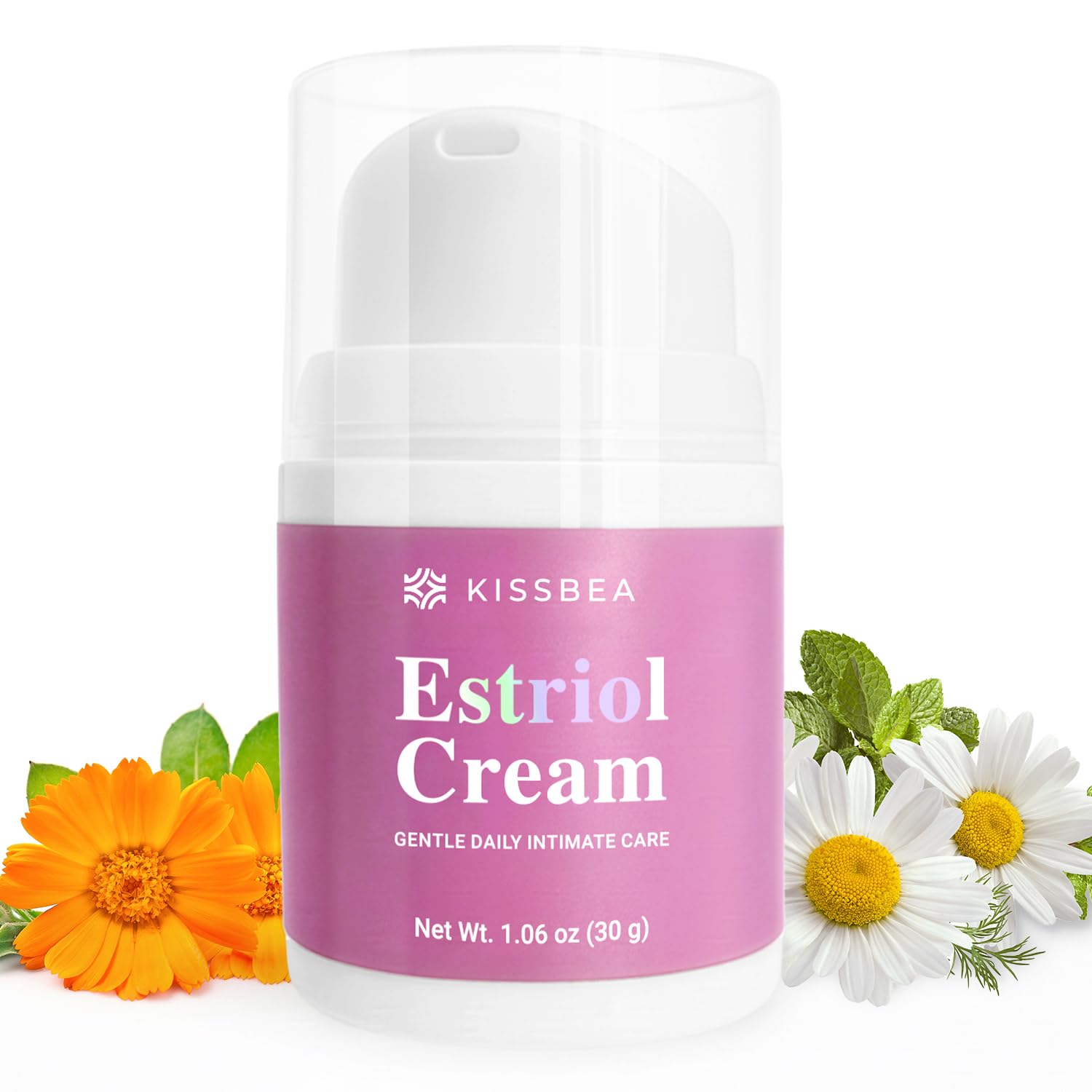 Vaginal Estrogen Cream for Women Menopause Bioidentical Estrogen Cream with Estriol for Menopause Postmenopause Relief - External Vaginal