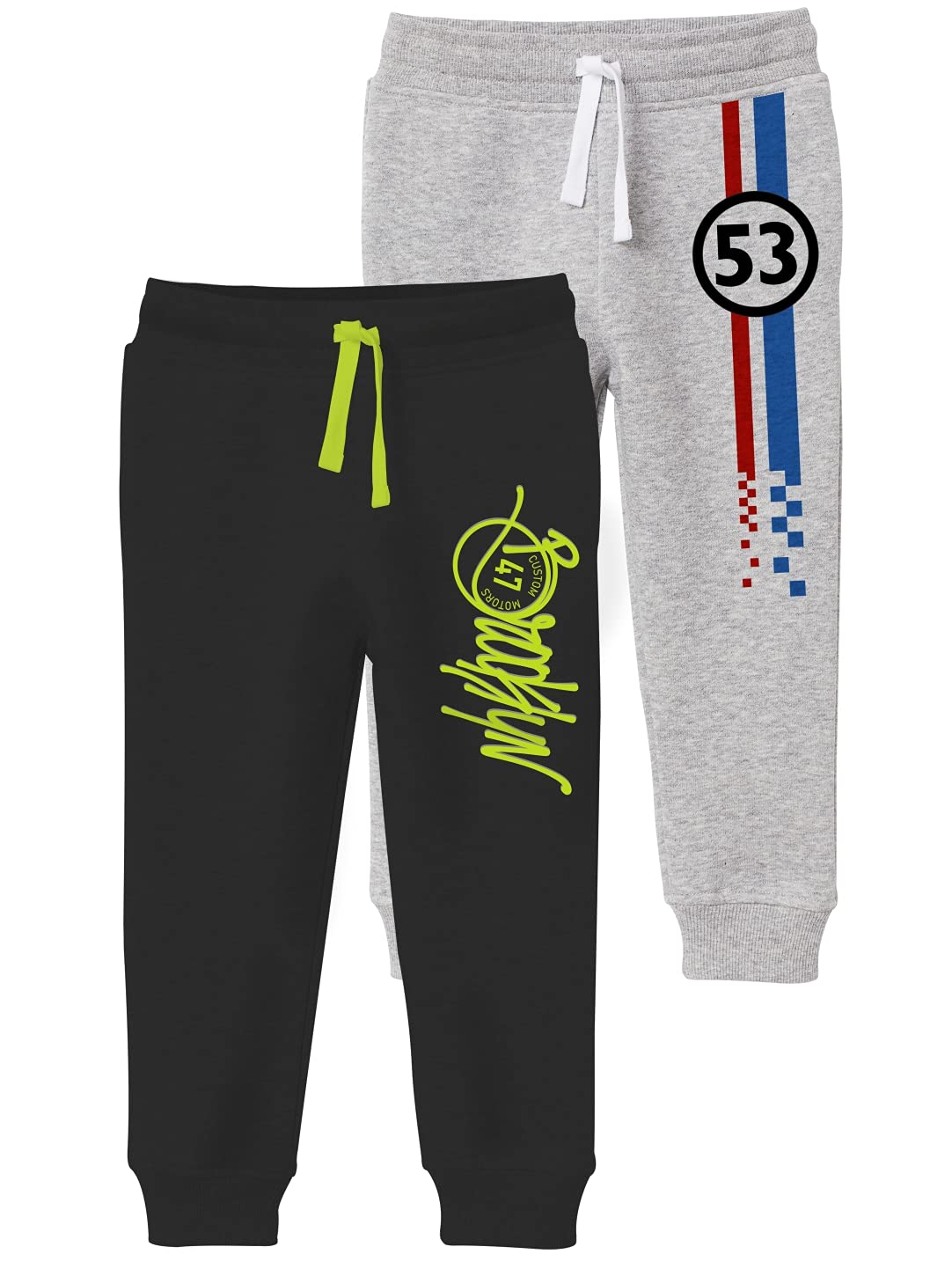 minicult Boy's Regular Fit Cotton Track Pants