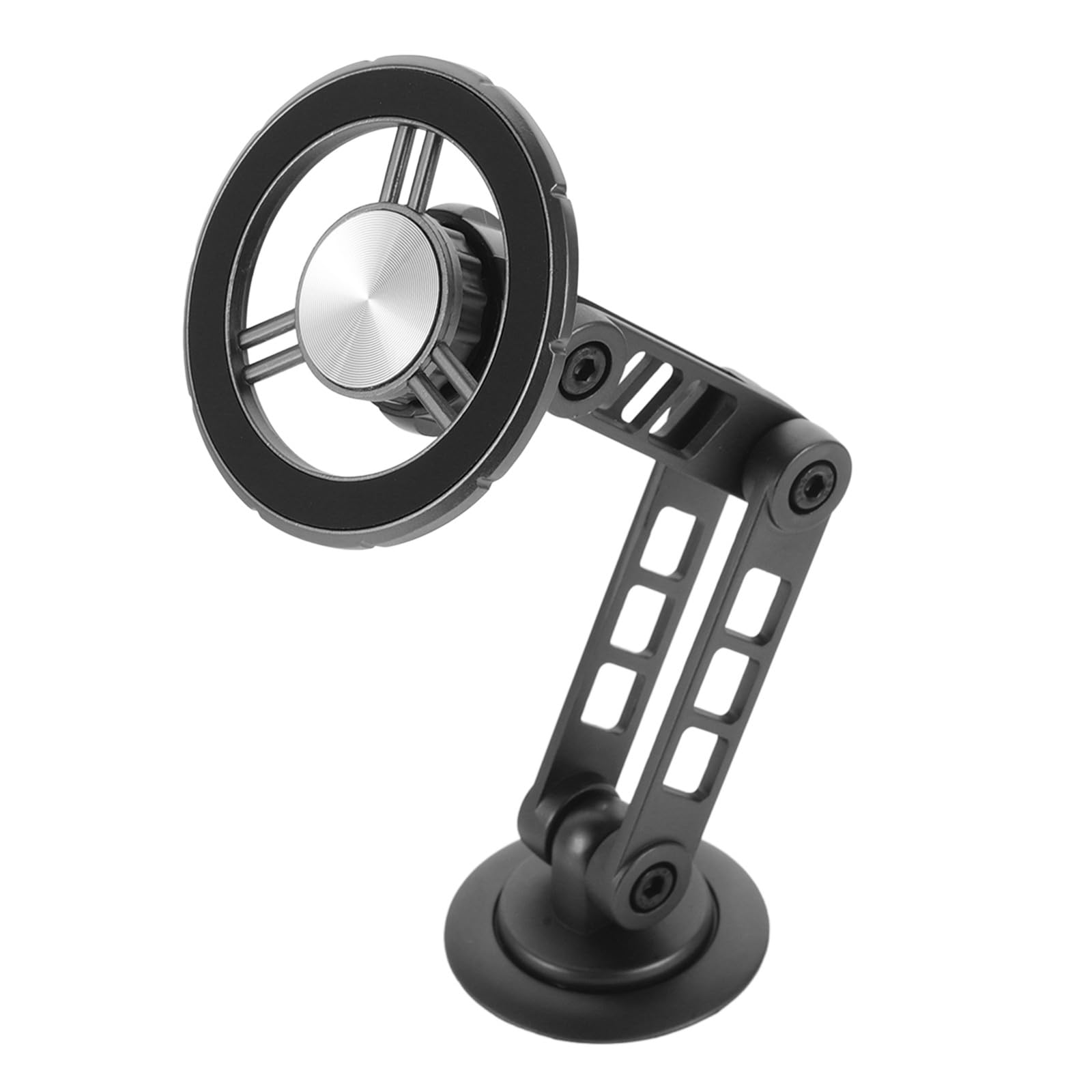 Support de téléphone rotation 360° magnétique en alliage pour navigation auto - 8