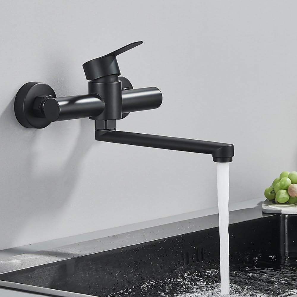 Mitigeur extensible rotatif pour évier de cuisine et balcon