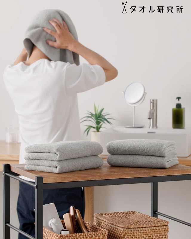 専用⭐みかん＊限定特価⭐ひんやり冷感ガーゼタオル⭐グレーリボン＊ボーダー☆ 専用⭐みかん＊限定特価⭐ひんやり冷感ガーゼタオル⭐グレーリボン＊