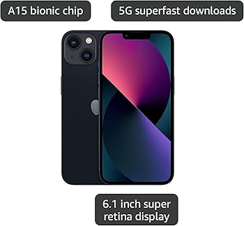 Amazon.com: Apple iPhone 13, 128GB, Midnight - AT&T (Renewed Amazon.com: Apple iPhone 13, 128GB, Midnight - AT&T (Renewed