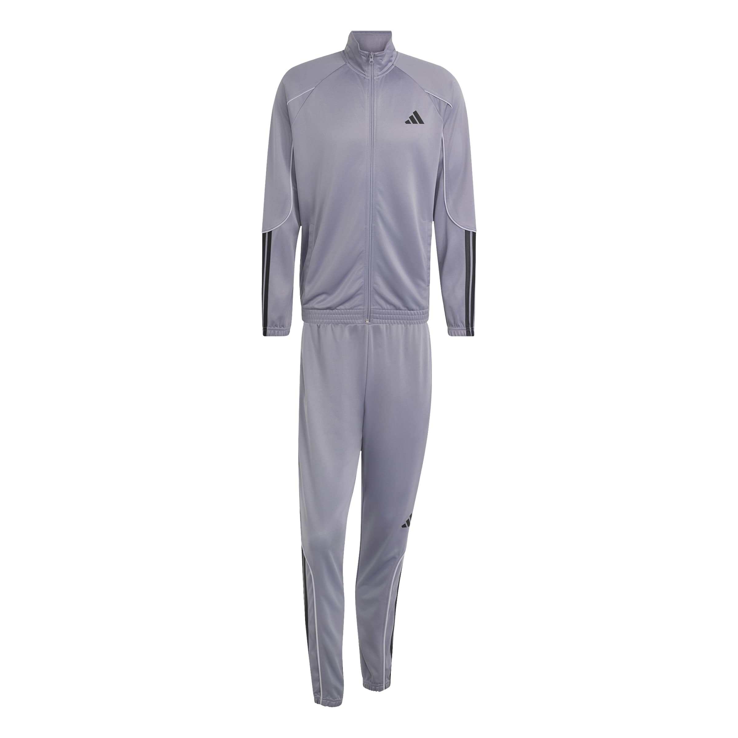 adidas Uomo Stadium 3-Stripes Track_Suit, Slate/black, M