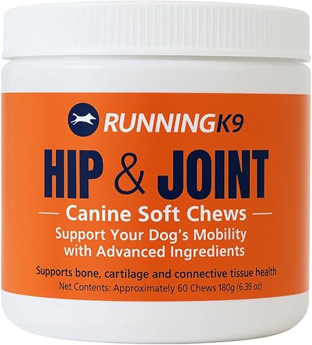 Masticables suaves para cadera y articulaciones para perros, glucosamina, MSM, cúrcuma y colágeno, suplemento de apoyo articular para movilidad,