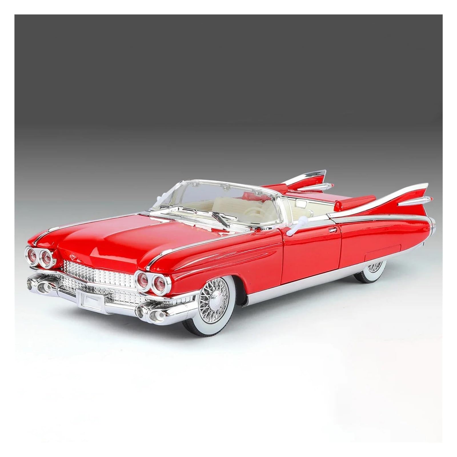 AUDSNI Die-Cast Diecast Car Model For Cadillac For BIG ROCKET 1959 Diecast Model Car